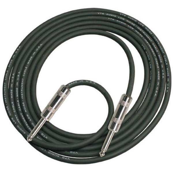 Rapco Horizon RAPCO HORIZON G13 3 ft. Black Guitar Cable - .25 in. Male to .25 in. Male G13